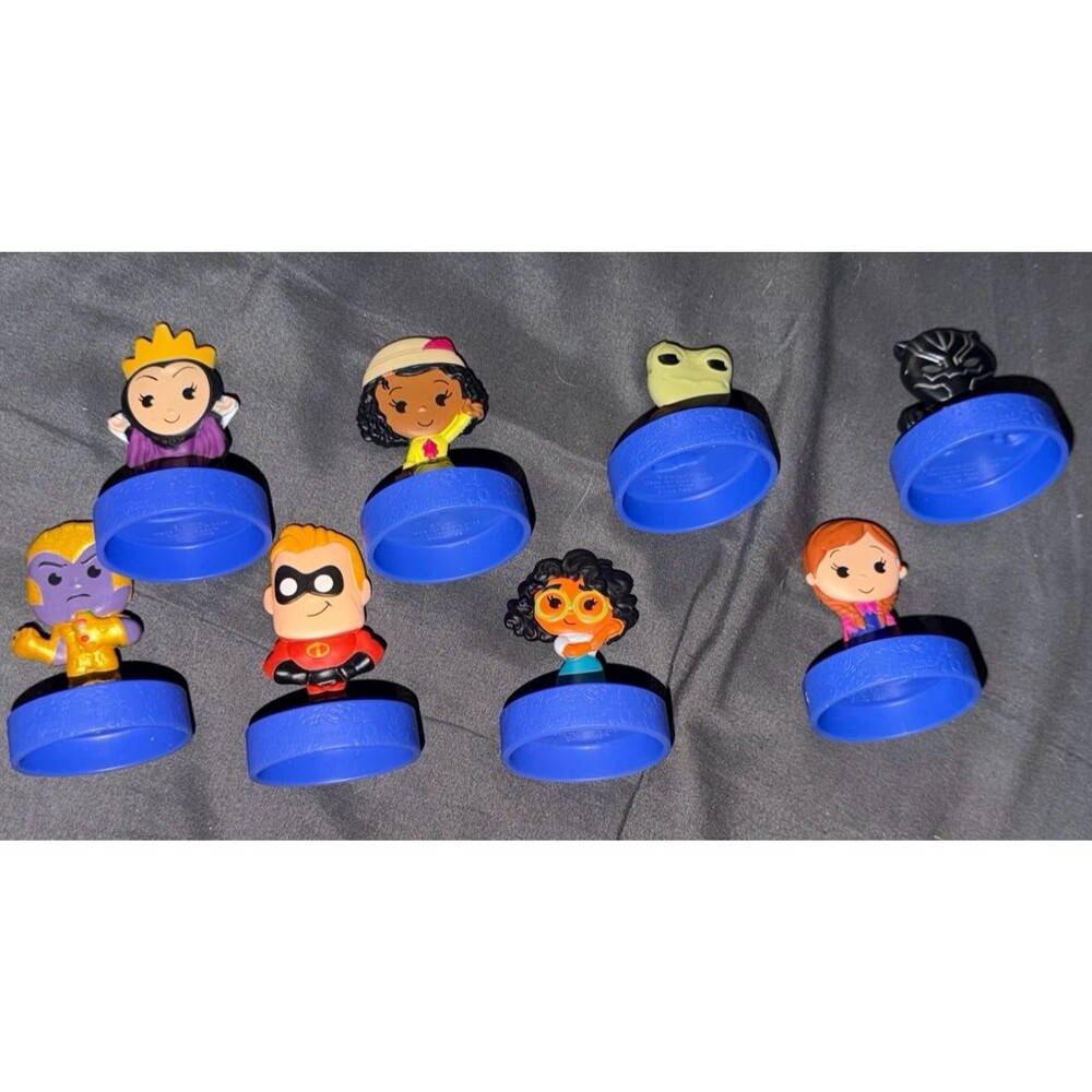 Set of 8 McDonald's Disneyland 70th Anniversary Happy Meal Toys